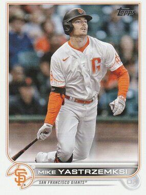 Mike Yastrzemksi - 2022 Topps Series 1 MLB Baseball Card
